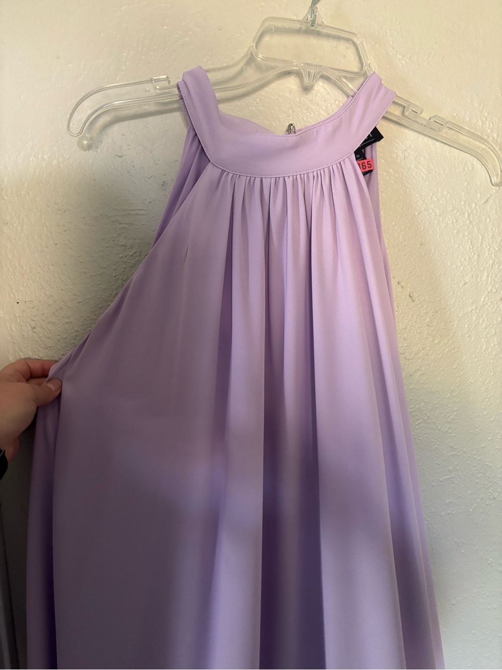 Eloquii Lilac Halter Dress - Picture 4 of 8